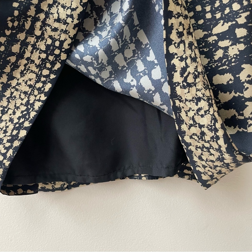 Brooks Brothers 100% Silk Patterned Sheath Dress Woven in Italy Size 14 - Picture 7 of 12